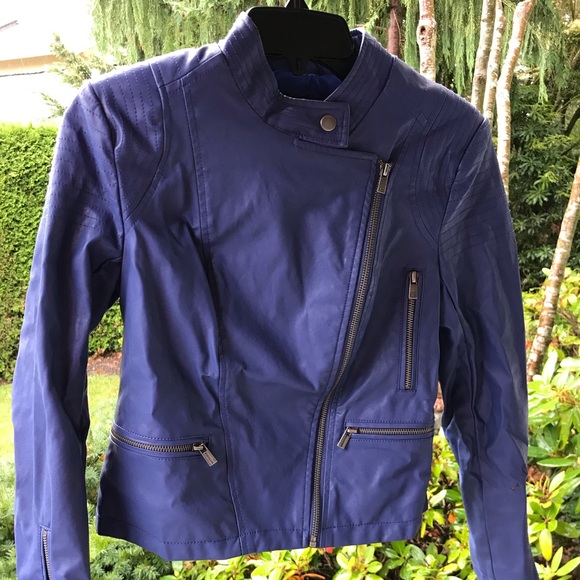 Blue Bomber Jacket - Picture 1 of 4